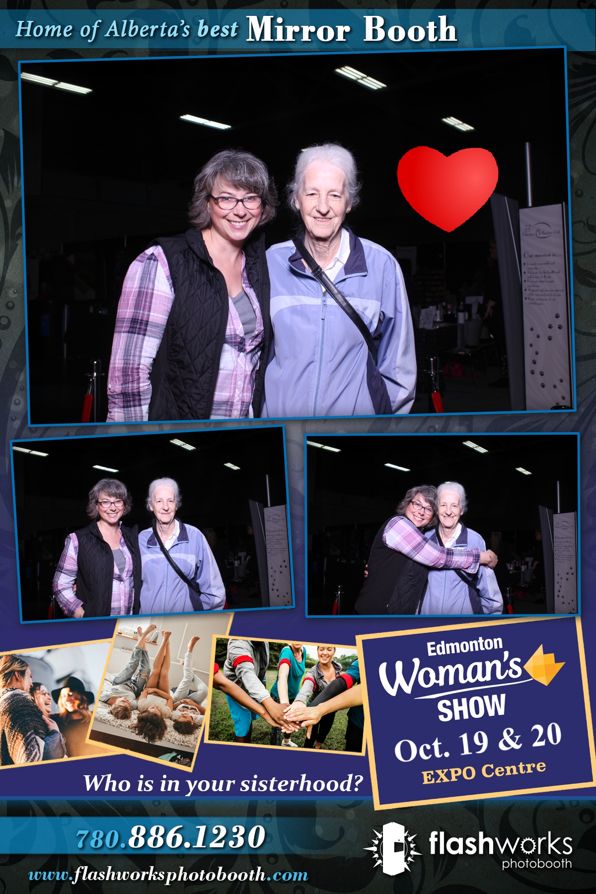 Fall Edmonton Woman's Show | View more photos from the event at gallery.flashworksphotobooth.com/u/FlashworksPhotoboothInc/Fall-Edmonton-Womans-Show-0